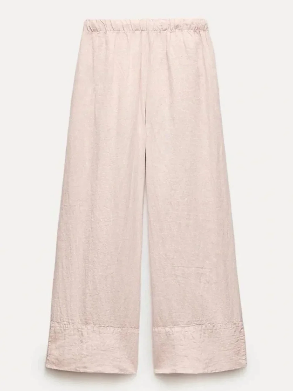 Zara wide leg linen pants - L